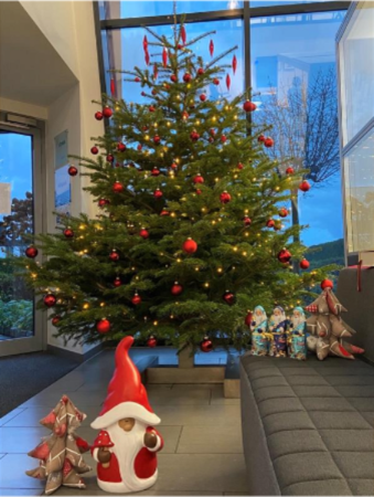 Weihnachtsbaum bei MIT